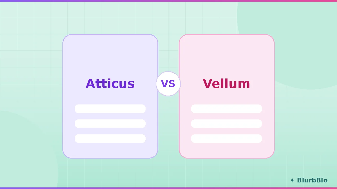 Atticus vs Vellum: The Book Formatting Decision, Settled Honestly